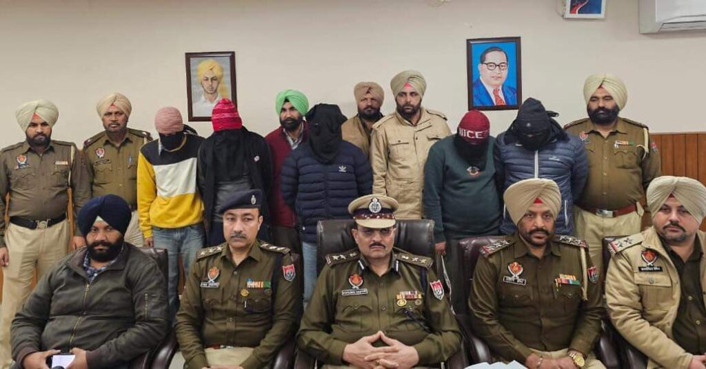 ਸੋਨੂੰ ਚੀਮਾਂ ਦੇ ਕਤਲ ਵਿੱਚ 5 ਲੋੜੀਂਦੇ ਦੋਸ਼ੀ ਗ੍ਰਿਫਤਾਰ