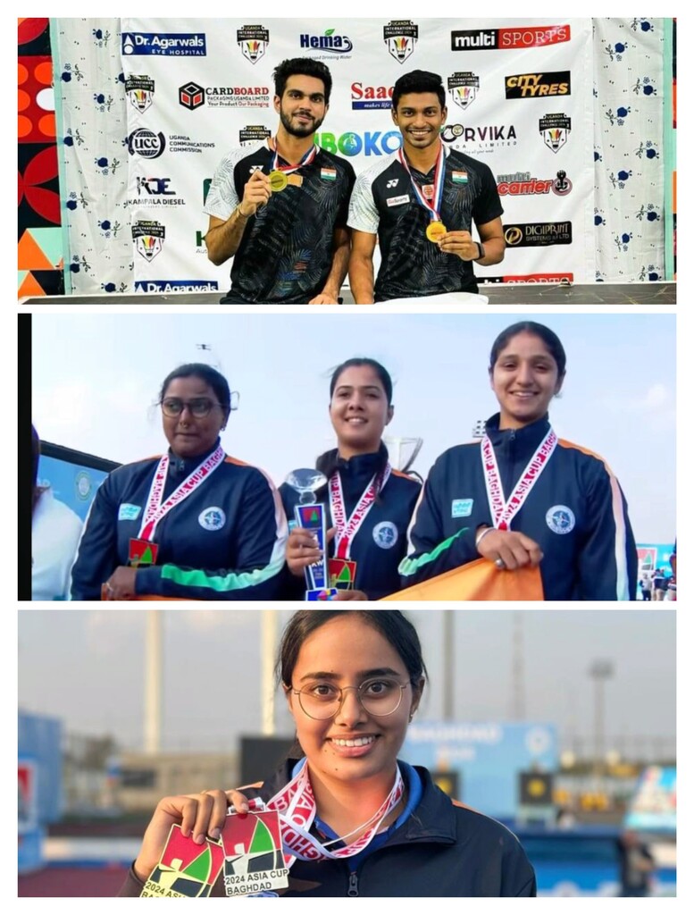 ਤੀਰਅੰਦਾਜ਼ੀ ਦੇ ਏਸ਼ੀਆ ਕੱਪ ਵਿੱਚ ਪ੍ਰਨੀਤ ਕੌਰ ਤੇ ਸਿਮਰਨਜੀਤ ਕੌਰ ਨੇ ਜਿੱਤੇ ਪੰਜ ਤਮਗ਼ੇ