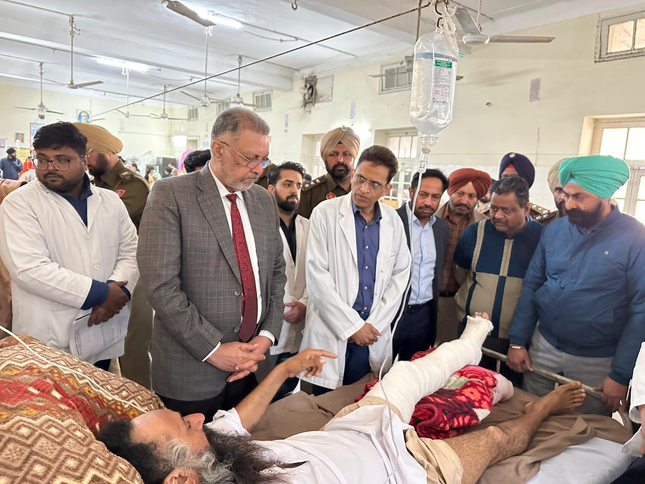 ਕਿਸਾਨ ਧਰਨੇ ਦੌਰਾਨ ਜ਼ਖਮੀ ਹੋਏ ਵਿਅਕਤੀਆਂ ਦਾ ਸਾਰਾ ਖਰਚਾ ਪੰਜਾਬ ਸਰਕਾਰ ਚੁੱਕੇਗੀ