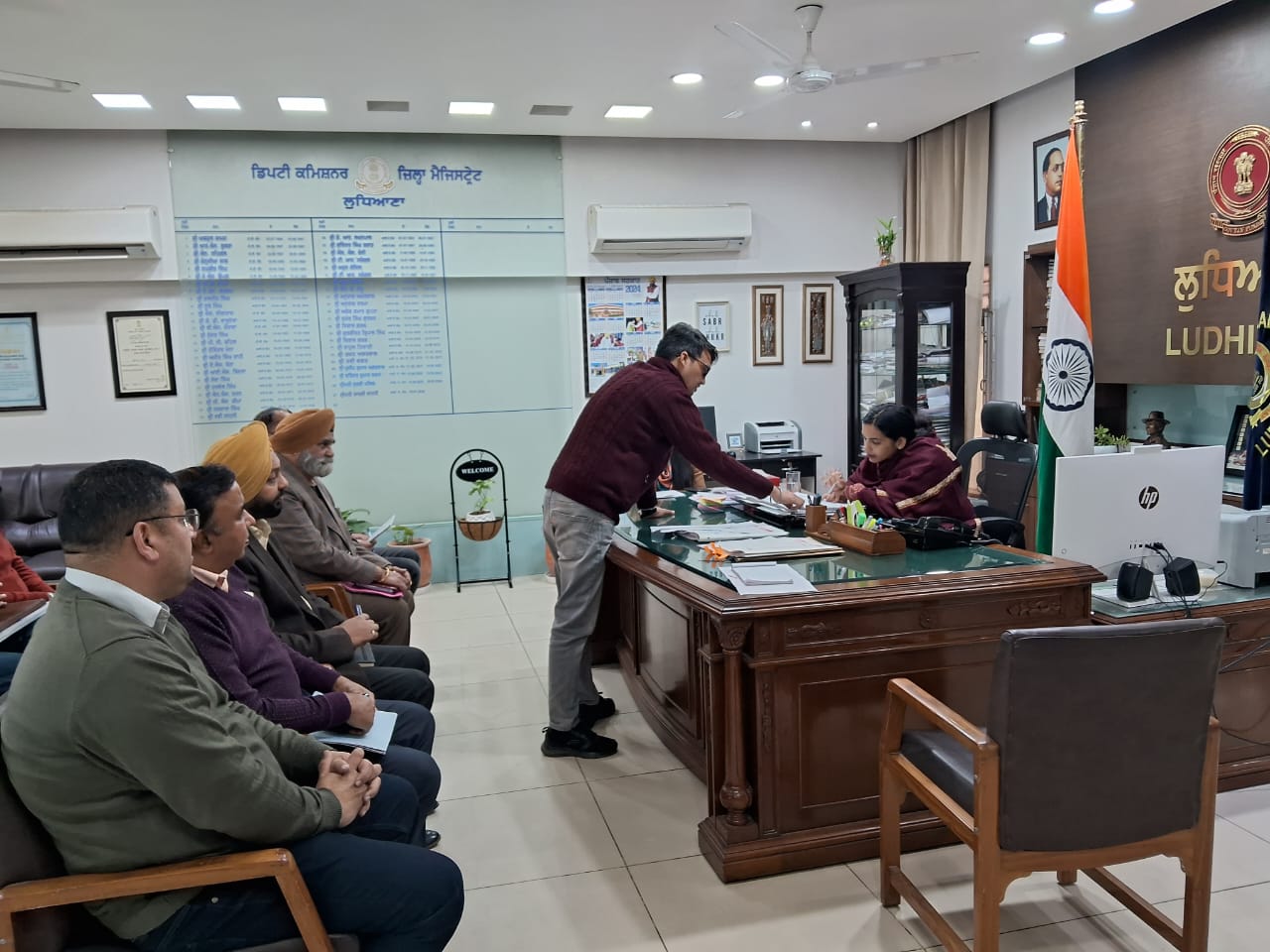 ਡਿਪਟੀ ਕਮਿਸ਼ਨਰ ਸਾਹਨੀ ਵੱਲੋਂ ਹਲਵਾਰਾ ਹਵਾਈ ਅੱਡੇ ਦੀ ਪ੍ਰਗਤੀ ਦਾ ਜਾਇਜ਼ਾ