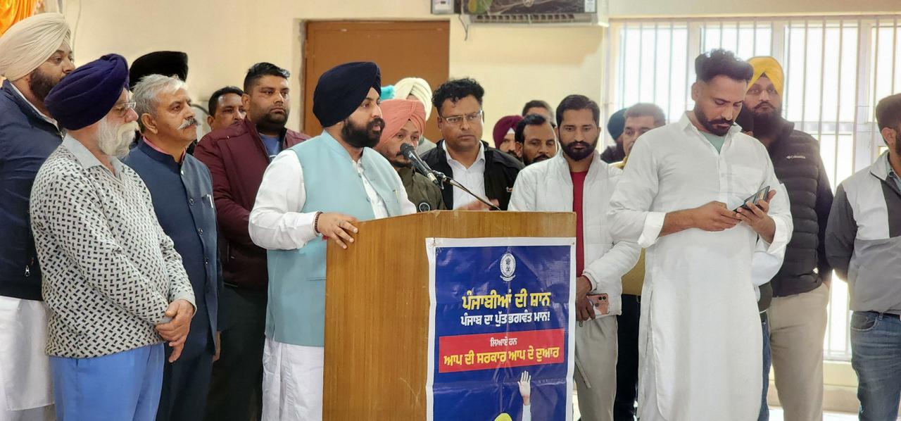 ਕੈਬਨਿਟ ਮੰਤਰੀ ਹਰਜੋਤ ਸਿੰਘ ਬੈਂਸ ਵਲੋਂ “ਆਪ ਦੀ ਸਰਕਾਰ ਆਪ ਦੇ ਦੁਆਰ” ਅਧੀਨ 54 ਕੈਂਪਾਂ ਵਿੱਚ ਸ਼ਿਰਕਤ