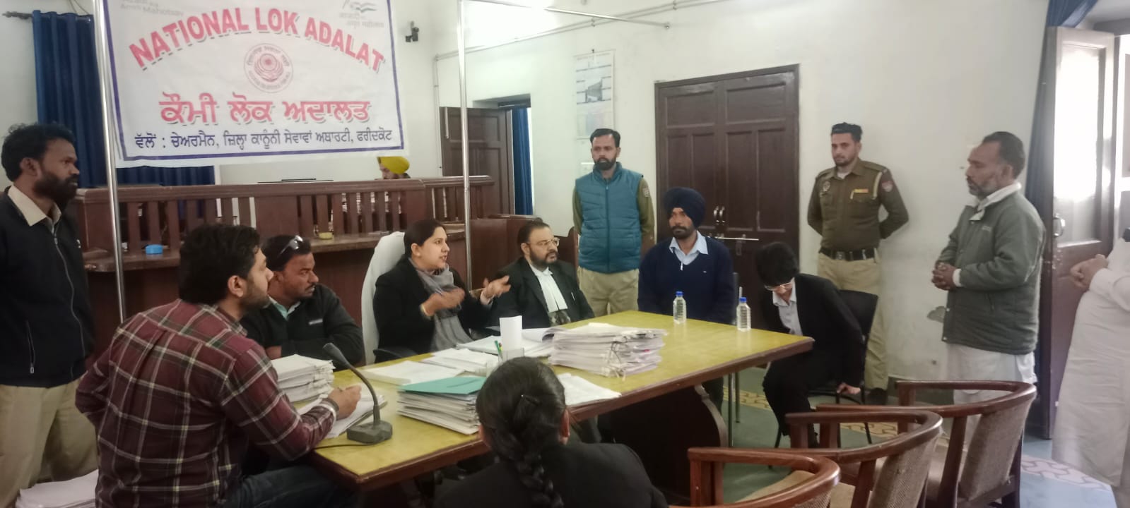 ਕੌਮੀ ਲੋਕ ਅਦਾਲਤ ਦਾ ਕੀਤਾ ਗਿਆ ਸਫ਼ਲ ਆਯੋਜਨ