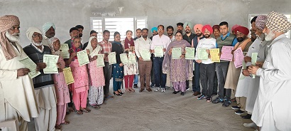 ਪਿੰਡ ਰਾਜੋਵਾਲਾ ਵਿਖੇ ਸਰਕਾਰੀ ਸਹੂਲਤਾਂ ਸਬੰਧੀ ਜਾਗਰੂਕਤਾ ਕੈਂਪ ਦਾ ਕੀਤਾ ਗਿਆ ਆਯੋਜਨ