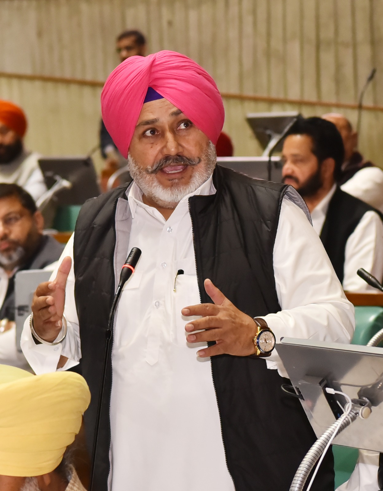 ਮਾਨ ਸਰਕਾਰ ਕਿਸਾਨਾਂ ਦੀ ਭਲਾਈ ਲਈ ਵਚਨਬੱਧ, ਬਜਟ ਵਿੱਚ ਸਿੰਜਾਈ ਪ੍ਰਣਾਲੀ ਦੀ ਮਜ਼ਬੂਤੀ ਲਈ 2107 ਕਰੋੜ ਰੁਪਏ ਰੱਖੇ: ਚੇਤਨ ਸਿੰਘ ਜੌੜਾਮਾਜਰਾ