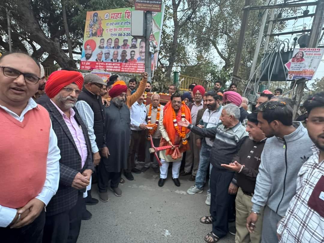 ਵਿਧਾਇਕ ਬੱਗਾ ਵੱਲੋਂ ਵਾਰਡ ਨੰਬਰ 94 ਤੇ 95 ‘ਚ ਗਲੀਆਂ ਦੇ ਪੁਨਰ ਨਿਰਮਾਣ ਕਾਰਜ਼ਾਂ ਦਾ ਉਦਘਾਟਨ