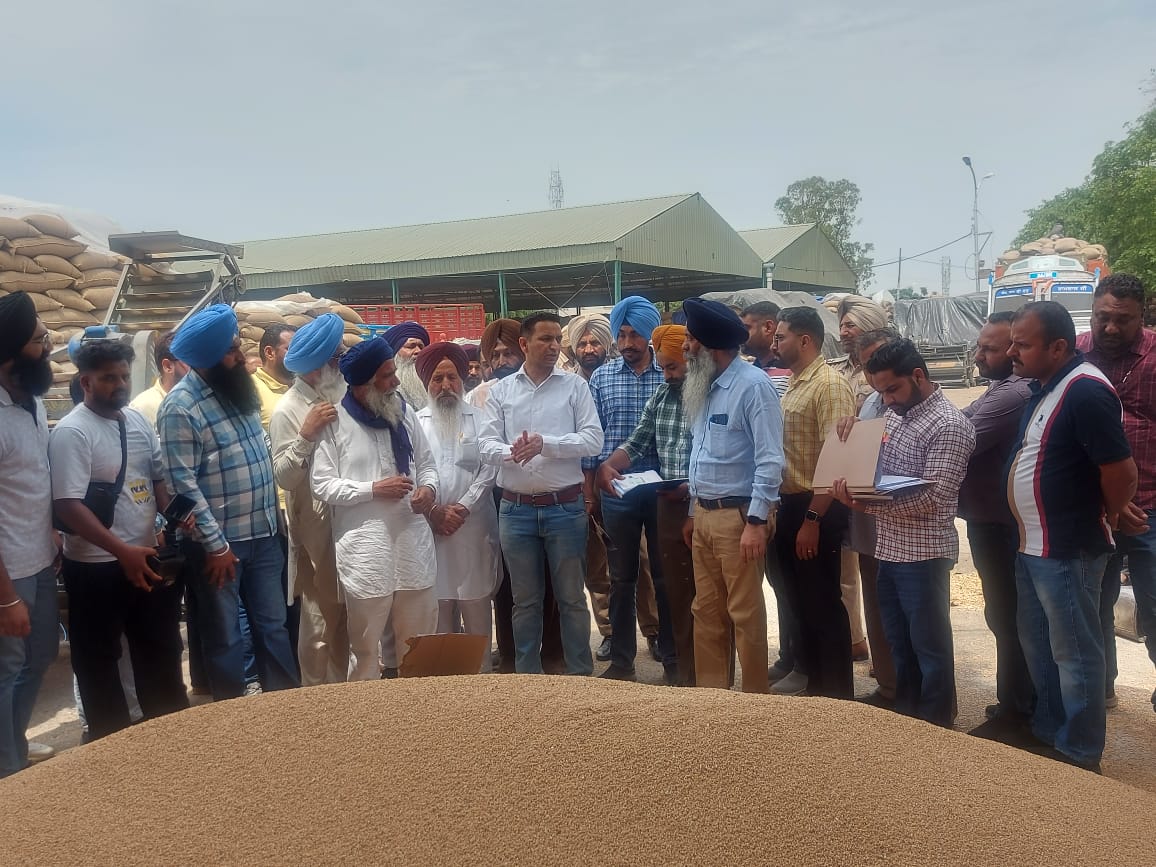 ਪਿਛਲੇ 72 ਘੰਟਿਆਂ ਦੌਰਾਨ ਜਿਲ੍ਹੇ ਦੀ ਮੰਡੀਆਂ ਵਿੱਚ 133 ਫੀਸਦੀ ਦਰ ਨਾਲ ਕਣਕ ਦੀ ਚੁਕਾਈ।