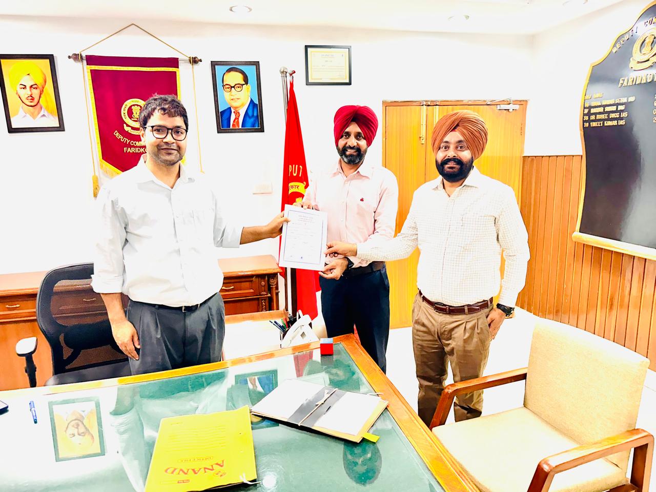 ਡੀ.ਪੀ.ਆਰ.ਓ ਫ਼ਰੀਦਕੋਟ ਬਣੇ ਉਰਦੂ ਤਾਲੀਮ ਯਾਫਤਾ
