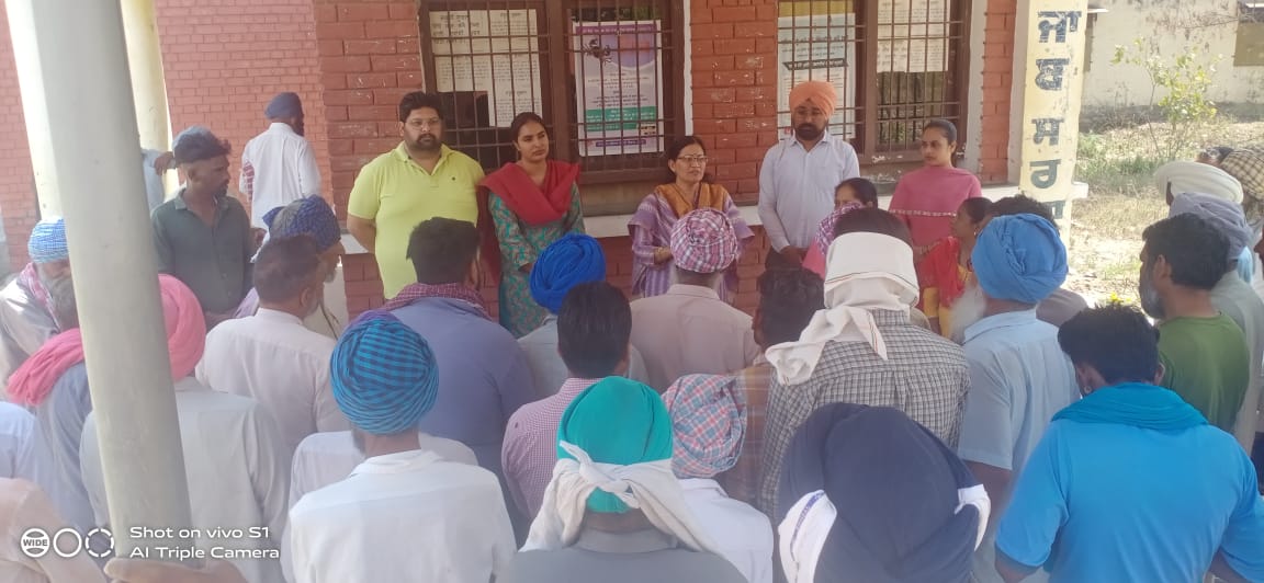 ਕਮਿਊਨਿਟੀ ਹੈਲਥ ਸੈਂਟਰ ਬਾਘਾਪੁਰਾਣਾ ਵਿੱਚ ਸਵੀਪ ਗਤੀਵਿਧੀ ਆਯੋਜਿਤ