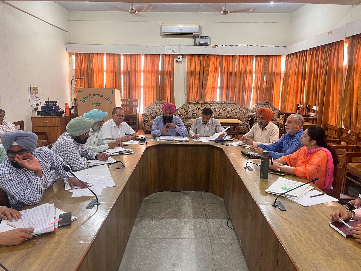 ਨਰਮੇ ਦੀ ਫ਼ਸਲ ਦੇ ਅਗਾਊਂ ਪ੍ਰਬੰਧਾਂ ਦੇ ਮੱਦੇਨਜ਼ਰ ਮੀਟਿੰਗ ਆਯੋਜਿਤ