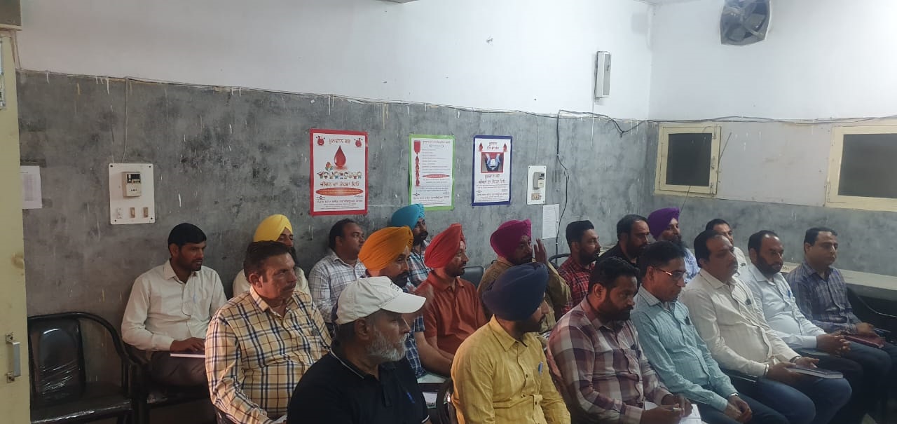 ਮਲੇਰੀਏ ਦੀ ਰੋਕਥਾਮ ਦੇ ਅਗੇਤੇ ਪ੍ਰਬੰਧਾਂ ਨੂੰ ਮੁੱਖ ਰੱਖਦੇ ਹੋਏ  ਕੀਤੀ ਮੀਟਿੰਗ