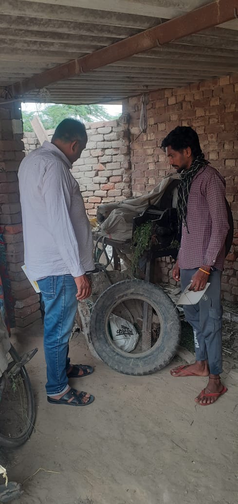 ਪੇਂਡੂ ਇਲਾਕਿਆਂ ਵਿੱਚ ਸਿਹਤ ਵਿਭਾਗ ਵਲੋ ਮਲੇਰੀਆ ਅਤੇ ਡੇਂਗੂ ਵਿਰੋਧੀ ਕੀਤੀ ਗਇਆ ਐਕਟੀਵਿਟੀ
