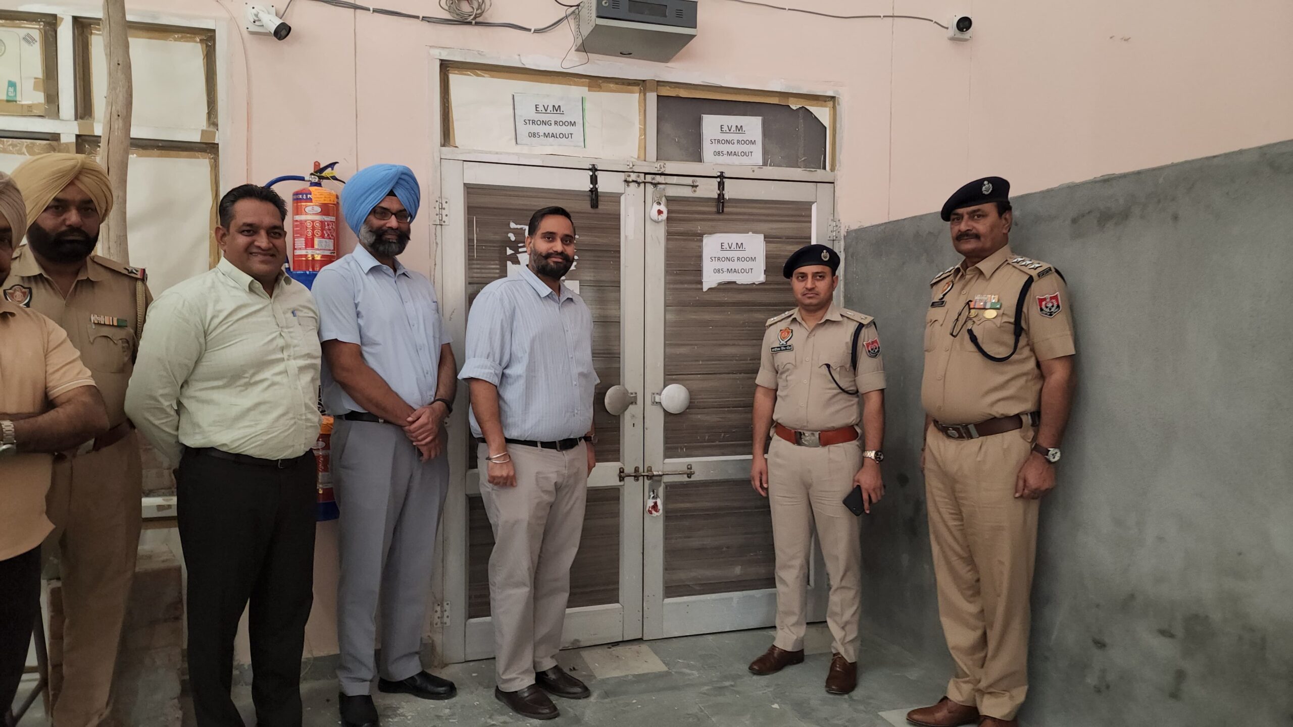 ਡਿਪਟੀ ਕਮਿਸ਼ਨਰ ਅਤੇ ਐਸ.ਐਸ.ਪੀ. ਵੱਲੋਂ ਗਿਣਤੀ ਕੇਂਦਰਾਂ ਅਤੇ ਸਟਰਾਂਗ ਰੂਮ ਦੀ ਚੈਕਿੰਗ
