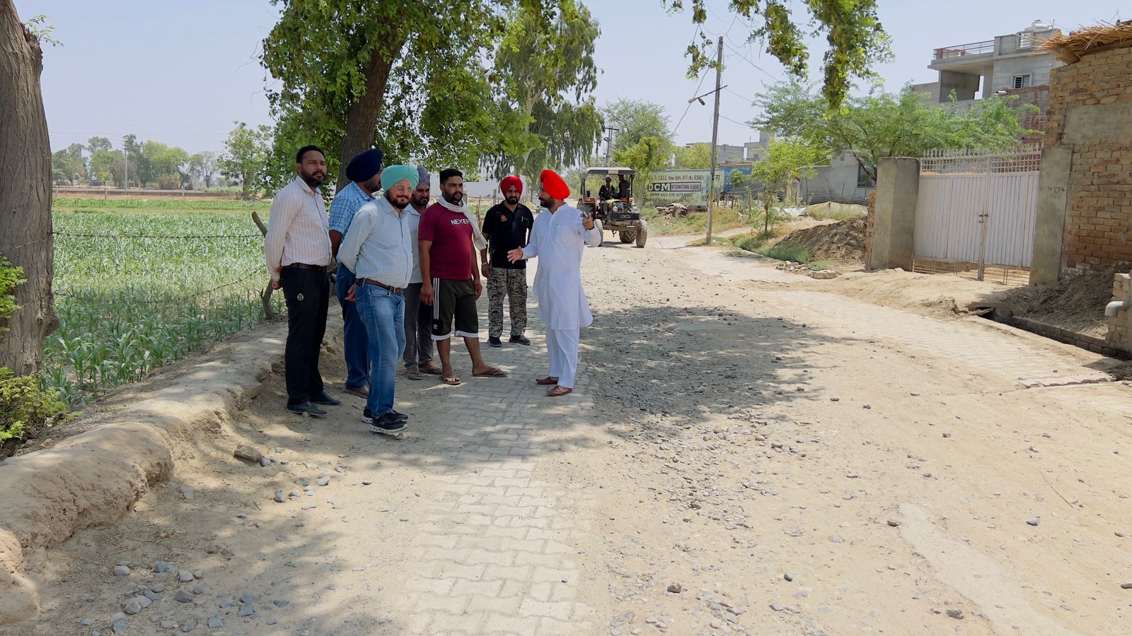 ਚੇਅਰਮੈਨ ਮਾਰਕਿਟ ਕਮੇਟੀ ਨੇ ਅਧੂਰੇ ਕੰਮਾਂ ਦਾ ਲਿਆ ਜਾਇਜਾ