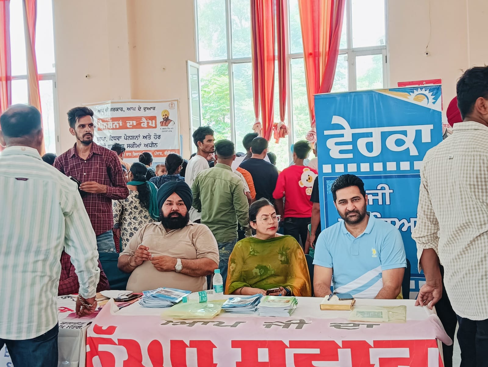 ਸਰਕਾਰ ਤੁਹਾਡੇ ਦੁਆਰ ਦੇ ਤਹਿਤ ਭੱਟੀਆਂ ਵਿਖੇ ਕੈਂਪ ਲਗਾਇਆ