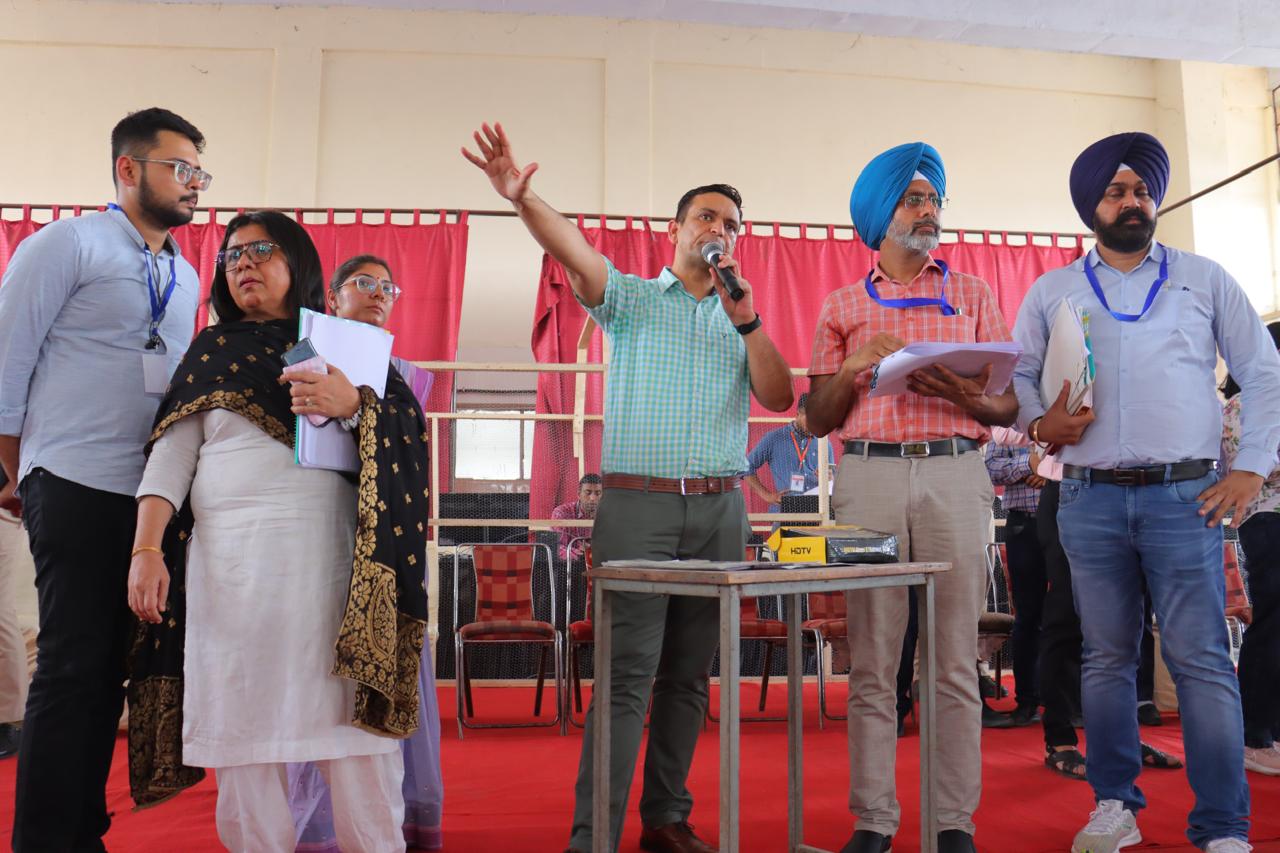 ਵੋਟਾਂ ਦੀ ਗਿਣਤੀ ਸਵੇਰੇ 8:00 ਵਜੇ ਤੋਂ ਹੋਵੇਗੀ ਸ਼ੁਰੂ – ਜਿਲ੍ਹਾ ਚੋਣ ਅਧਿਕਾਰੀ