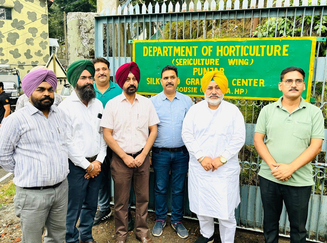 15 ਸਾਲਾਂ ਤੋਂ ਬੰਦ ਪਿਆ ਡਲਹੌਜ਼ੀ ਸਥਿਤ ਪੰਜਾਬ ਦਾ ਇੱਕੋ-ਇੱਕ ਸਰਕਾਰੀ ਰੇਸ਼ਮ ਬੀਜ ਉਤਪਾਦਨ ਸੈਂਟਰ ਮਾਨ ਸਰਕਾਰ ਵੱਲੋਂ ਮੁੜ ਸ਼ੁਰੂ