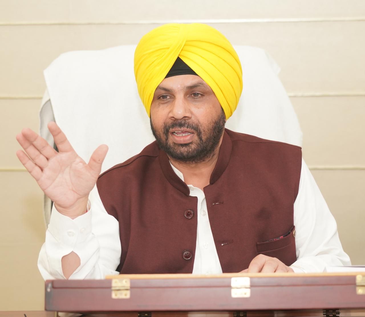 ਪੰਜਾਬ ਸਰਕਾਰ ਨੇ 16 ਟੋਲ ਪਲਾਜ਼ਿਆਂ ਨੂੰ ਹਟਾ ਕੇ ਲੋਕਾਂ ਨੂੰ 59 ਲੱਖ ਰੁਪਏ ਦੀ ਰੋਜ਼ਾਨਾ ਰਾਹਤ ਦਿੱਤੀ: ਹਰਭਜਨ ਸਿੰਘ ਈ.ਟੀ.ਓ.