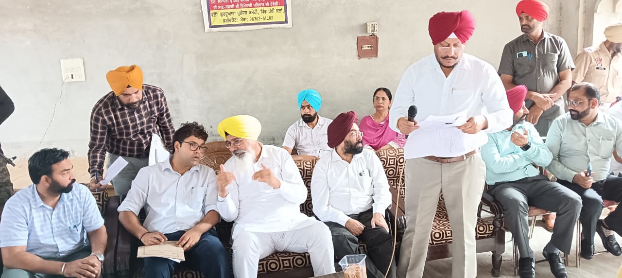 ਪਿੰਡ ਪੱਧਰ ਤੇ ਲਗਾਏ ਜਾ ਰਹੇ ਸੁਵਿਧਾ ਕੈਂਪ ਆਮ ਲੋਕਾਂ ਲਈ ਹੋ ਰਹੇ ਨੇ ਵਰਦਾਨ ਸਾਬਤ-ਵਿਧਾਇਕ  ਸੇਖੋਂ