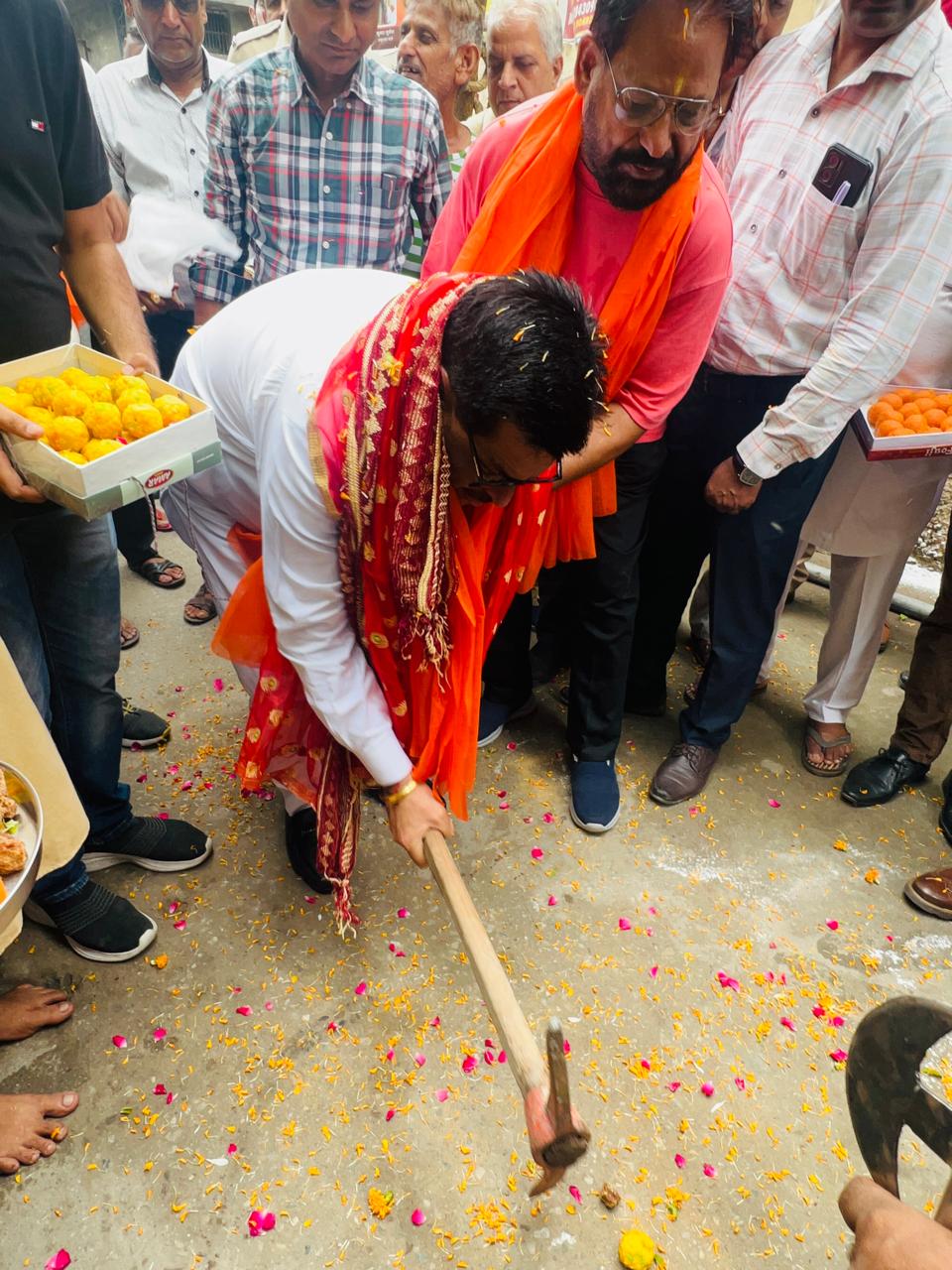 ਵਿਧਾਇਕ ਬੱਗਾ ਵੱਲੋਂ ਵਾਰਡ ਨੰਬਰ 86(88) ‘ਚ ਨਵੇਂ ਟਿਊਬਵੈਲ ਕਾਰਜਾਂ ਦਾ ਉਦਘਾਟਨ ਕੰਜਕ ਹੱਥੋਂ ਕਰਵਾਇਆ