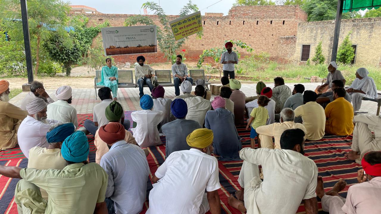 ਬੱਲਮਗੜ੍ਹ ਵਿਖੇ ਆਤਮਾ ਸਕੀਮ ਅਧੀਨ ਕਿਸਾਨ ਟ੍ਰੇਨਿੰਗ ਦਾ ਕੀਤਾ ਗਿਆ ਆਯੋਜਨ