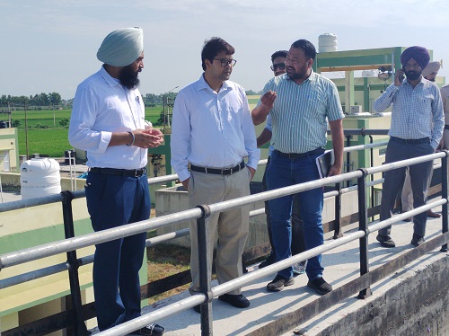 ਡਿਪਟੀ ਕਮਿਸ਼ਨਰ ਨੇ ਕੀਤਾ ਸੀਵਰੇਜ ਟਰੀਟਮੈਂਟ ਪਲਾਂਟ ਦਾ ਦੌਰਾ