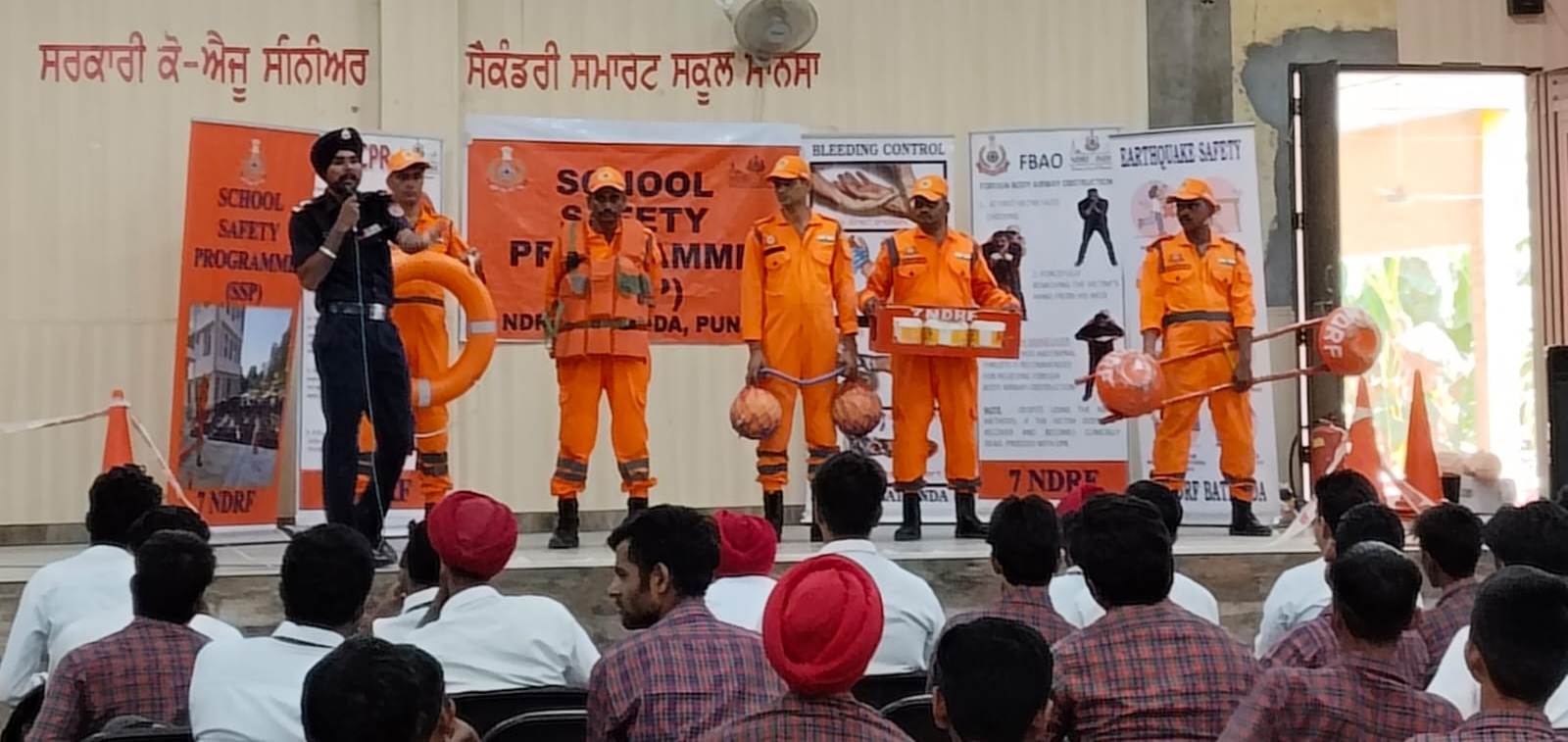 ਆਫ਼ਤ ਮੌਕੇ ਤਣਾਅ ਮੁਕਤ ਹੁੰਦਿਆਂ ਸਹਿਜਤਾ ਨਾਲ ਨਜਿੱਠਣ ’ਤੇ ਮਿਲਦੀ ਹੈ ਜਿੱਤ-ਇੰਸਪੈਕਟਰ ਸੰਦੀਪ ਕੁਮਾਰ