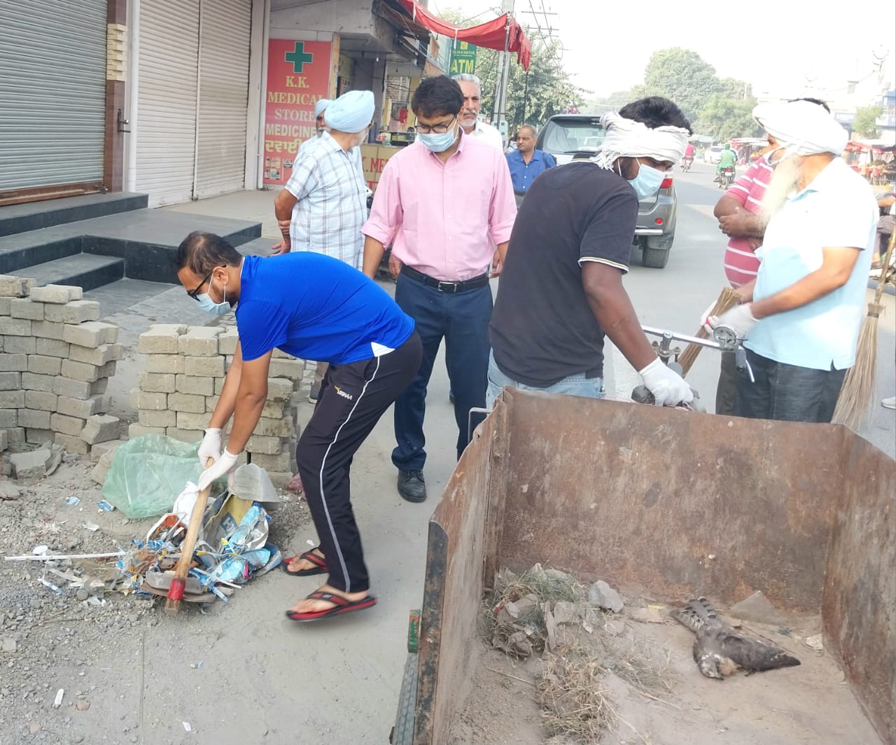 ਫ਼ਰੀਦਕੋਟ ਜ਼ਿਲ੍ਹੇ ਵਿੱਚ ਸਵੱਛਤਾ ਦੀ ਲਹਿਰ ਤਹਿਤ ਸਫ਼ਾਈ ਪੰਦਰਵਾੜੇ ਦੀ ਸ਼ੁਰੂਆਤ