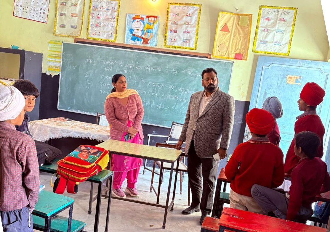 ਪੰਜਾਬ ਸਟੇਟ ਫੂਡ ਕਮਿਸ਼ਨ ਦੇ ਮੈਂਬਰ ਚੇਤਨ ਪ੍ਰਕਾਸ਼ ਧਾਲੀਵਾਲ ਵੱਲੋਂ ਮਿਡ ਡੇ ਮੀਲ ਤੇ ਰਾਸ਼ਨ ਡਿਪੂਆਂ ਦੀ ਅਚਨਚੇਤ ਚੈਕਿੰਗ
