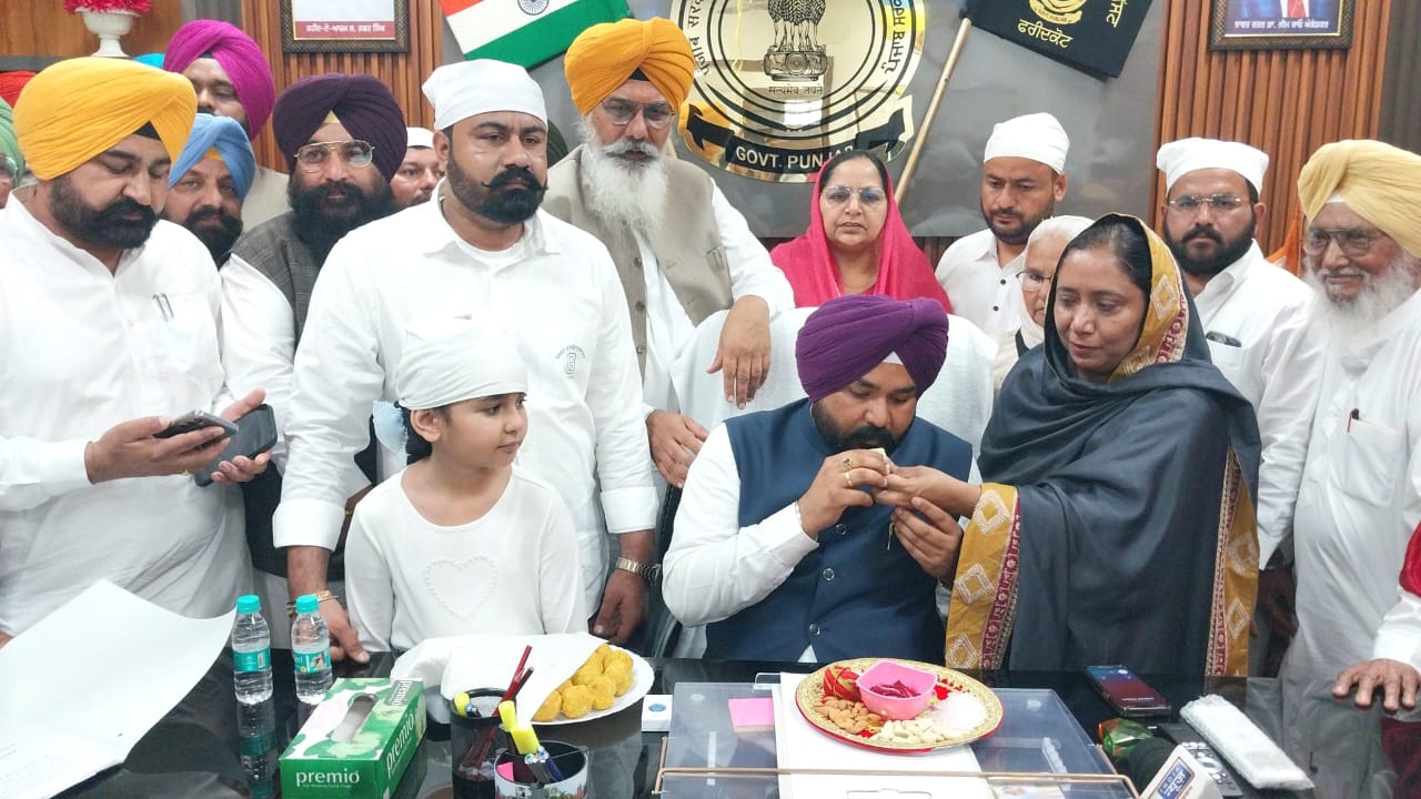 ਗਗਨਦੀਪ ਸਿੰਘ ਧਾਲੀਵਾਲ ਨੇ ਸੰਭਾਲਿਆ ਇੰਪਰੂਵਮੈਂਟ ਟਰੱਸਟ ਦੇ ਚੇਅਰਮੈਨ ਦਾ ਅਹੁਦਾ