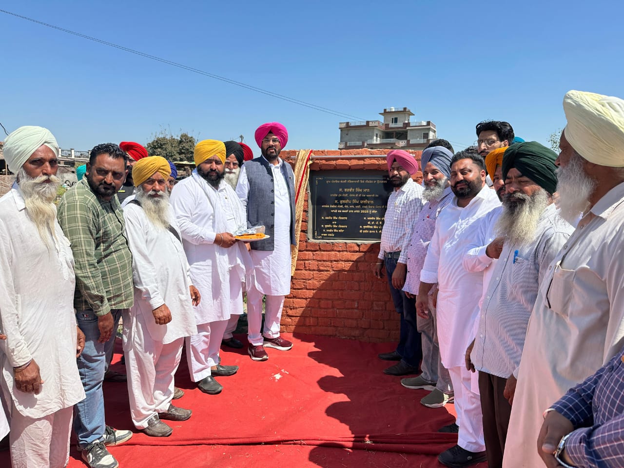ਕੈਬਨਿਟ ਮੰਤਰੀ ਧਾਲੀਵਾਲ ਵੱਲੋਂ ਪਿੰਡ ਸੱਕੀਆਂਵਾਲੀ ‘ਚ ਸੀਵਰੇਜ ਪ੍ਰਾਜੈਕਟ ਦਾ ਉਦਘਾਟਨ