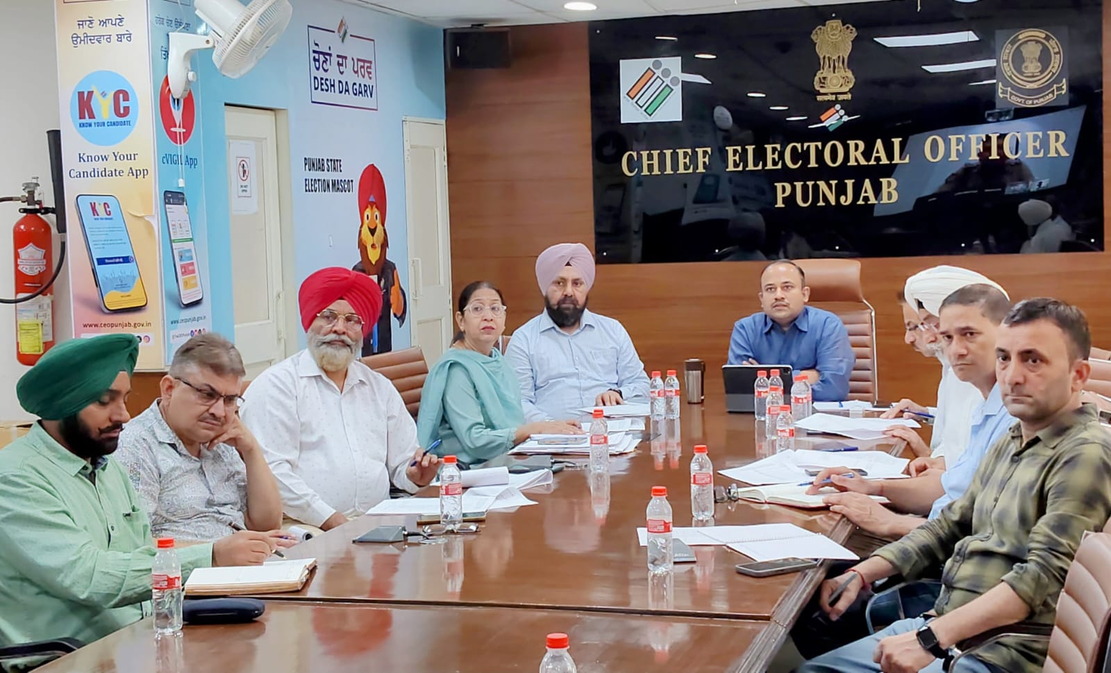 ਪੰਜਾਬ ਦੇ ਮੁੱਖ ਚੋਣ ਅਧਿਕਾਰੀ ਵੱਲੋਂ ਡਿਪਟੀ ਕਮਿਸ਼ਨਰ ਅਤੇ ਪੁਲਿਸ ਕਮਿਸ਼ਨਰ ਨੂੰ ਵੋਟਿੰਗ ਤੋਂ ਪਹਿਲਾਂ ਦੇ 72, 48 ਅਤੇ 24 ਘੰਟਿਆਂ ਦੌਰਾਨ ਵਾਧੂ ਚੌਕਸੀ ਯਕੀਨੀ ਬਣਾਉਣ ਨਿਰਦੇਸ਼