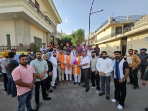 ਲੁਧਿਆਣਾ ਪੱਛਮੀ ਤੋਂ ਸੰਜੀਵ ਅਰੋੜਾ ਦੀ ਜਿੱਤ ਲਈ ਯੂਥ ਪ੍ਰਧਾਨ ਪੰਜਾਬ ਮਨਜਿੰਦਰ ਸਿੰਘ ਲਾਲਪੁਰਾ ਚੋਣ ਪ੍ਰਚਾਰ ਦੌਰਨ ਮੈਦਾਨ ‘ਚ