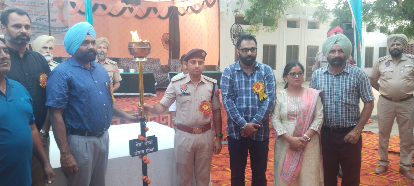 ਖੇਡਾਂ ਵਤਨ ਪੰਜਾਬ ਦੀਆਂ-2025″ ਦੀ ਮਸ਼ਾਲ ਦਾ ਮਾਨਸਾ ‘ਚ ਭਰਵਾਂ ਸਵਾਗਤ