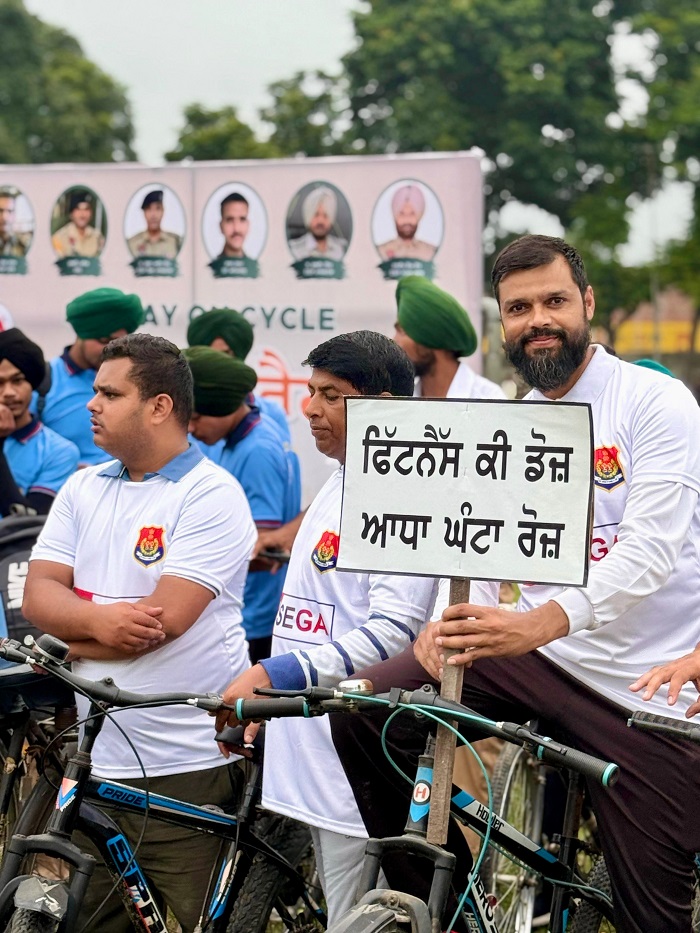 ਮਾਲੇਰਕੋਟਲਾ ਵਿੱਚ “ਫਿੱਟ ਇੰਡੀਆ ਮੁਹਿੰਮ” ਤਹਿਤ “ਸੰਡੇ ਅੋਨ ਸਾਈਕਲ ” ਰੈਲੀ ਦਾ ਆਯੋਜਨ