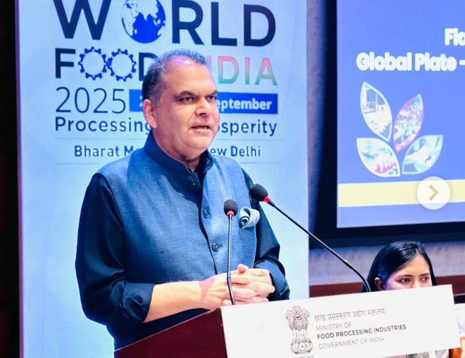 ਮੰਤਰੀ ਅਰੋੜਾ ਦੀ ਅਗਵਾਈ ਹੇਠ ਪੰਜਾਬ ਦੇ ਵਫ਼ਦ ਨੇ ਭਾਰਤ ਮੰਡਪਮ ਵਿਖੇ ਵਰਲਡ ਫੂਡ ਇੰਡੀਆ-2025 ਸਮਾਗਮ ਵਿੱਚ ਕੀਤੀ ਸ਼ਮੂਲੀਅਤ