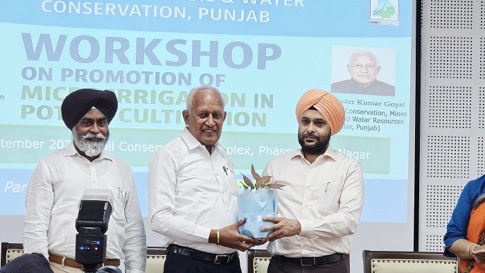 ਪਾਣੀ ਬਚਾਉਣ ਅਤੇ ਆਲੂ ਦੀ ਉਤਪਾਦਕਤਾ ਵਧਾਉਣ ਲਈ ਸੂਖਮ ਸਿੰਚਾਈ ਕਾਮਯਾਬ: ਬਰਿੰਦਰ ਕੁਮਾਰ ਗੋਇਲ