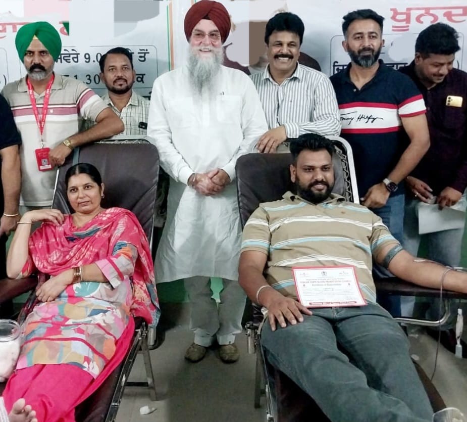 ਸਪੀਕਰ ਵੱਲੋਂ ਖੂਨਦਾਨ ਕੈਂਪ ਦਾ ਉਦਘਾਟਨ