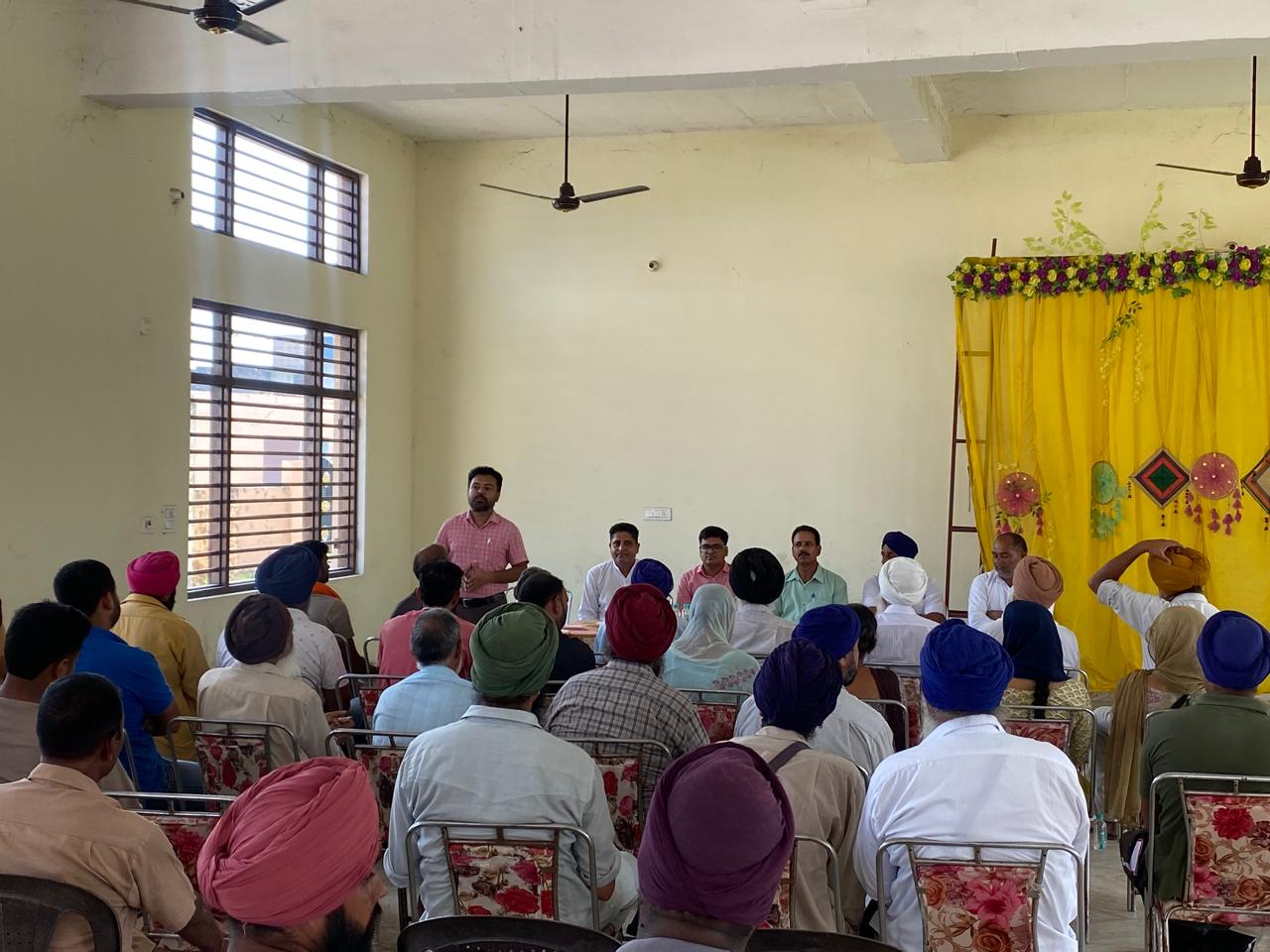 ਝੋਨੇ ਦੀ ਪਰਾਲੀ ਨੂੰ ਸਾੜਨ ਨਾਲ ਵਾਤਾਵਰਣ ਹੁੰਦਾ ਹੈ ਦੂਸ਼ਿਤ – ਸਚਿਨ ਪਾਠਕ