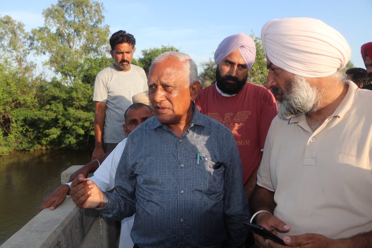 ਘੱਗਰ ਦਰਿਆ ਵਿੱਚ ਪਾਣੀ ਘੱਟਣ ਲੱਗਿਆ ਪਰ ਸਰਕਾਰ ਸੁਚੇਤ: ਬਰਿੰਦਰ ਕੁਮਾਰ ਗੋਇਲ