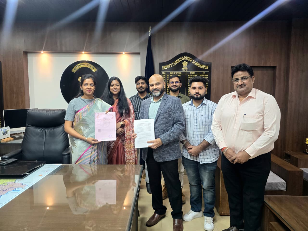 ਹੁਸ਼ਿਆਰਪੁਰ ਨੂੰ ਨੈੱਟ-ਜ਼ੀਰੋ ਅਤੇ ਕਲਾਈਮੇਟ ਰੇਜ਼ੀਲੀਅੰਟ ਸਿਟੀ ਬਣਾਉਣ ਵੱਲ ਵੱਡਾ ਕਦਮ