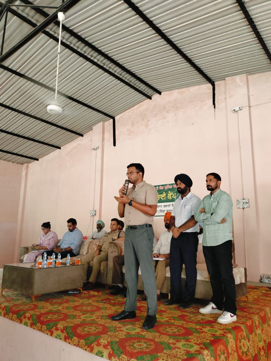 ਡਿਪਟੀ ਕਮਿਸ਼ਨਰ ਵੱਲੋਂ ਪਿੰਡ ਰੂੜੇਕੇ ਅਤੇ ਧੌਲਾ ਵਿਖੇ ਕਿਸਾਨ ਮਿਲਣੀ