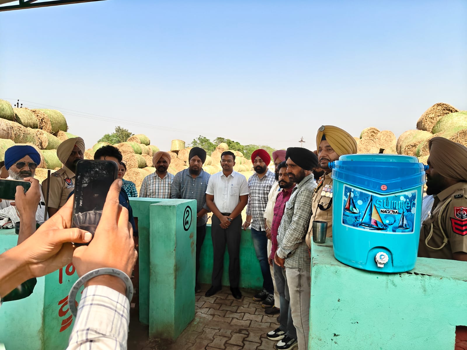 ਪਰਾਲੀ ਪ੍ਰਬੰਧਨ- ਡਿਪਟੀ ਕਮਿਸ਼ਨਰ ਵੱਲੋਂ ਪਿੰਡ ਚੰਨਣਵਾਲ ਵਿਖੇ ਡੰਪ ਸਾਈਟ ਦਾ ਦੌਰਾ