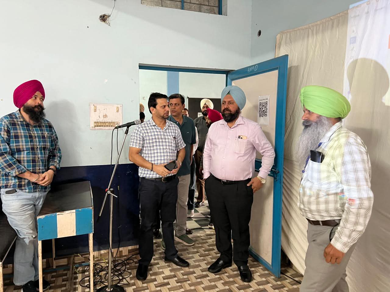 ਤਰਨ ਤਾਰਨ ਉਪ ਚੋਣ ਦੇ ਮੱਦੇਨਜ਼ਰ ਪੋਲਿੰਗ ਸਟਾਫ਼ ਦੀ ਰਿਹਰਸਲ ਹੋਈ