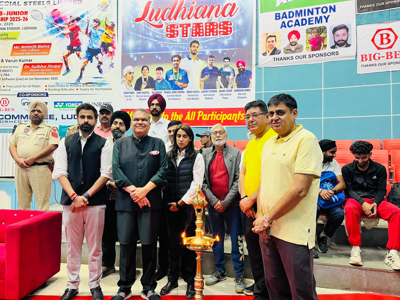 ਕੈਬਨਿਟ ਮੰਤਰੀ ਅਰੋੜਾ ਨੇ ਪੰਜਾਬ ਰਾਜ ਸਬ-ਜੂਨੀਅਰ ਬੈਡਮਿੰਟਨ ਚੈਂਪੀਅਨਸ਼ਿਪ 2025-26 ਦਾ ਕੀਤਾ ਉਦਘਾਟਨ