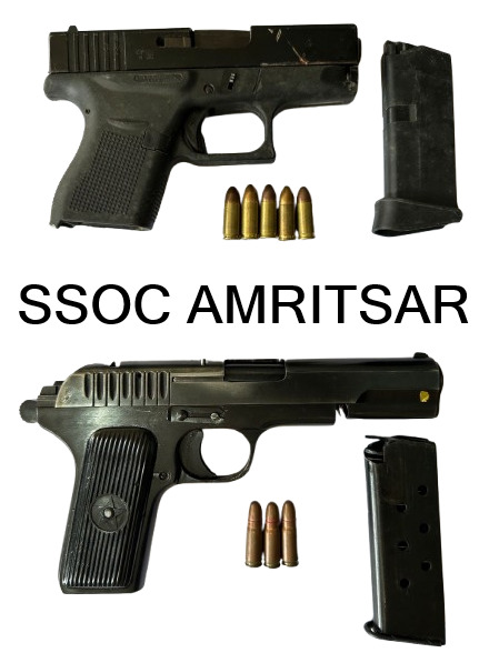 ਪੰਜਾਬ ਪੁਲਿਸ ਨੇ ਮਿੱਥ ਕੇ ਹੱਤਿਆਵਾਂ ਕਰਨ ਦੀ ਸੰਭਾਵੀ ਕੋਸ਼ਿਸ਼ ਨੂੰ ਟਾਲਿਆ; ਆਧੁਨਿਕ ਹਥਿਆਰਾਂ ਨਾਲ ਚਾਰ ਮੁਲਜ਼ਮ ਗ੍ਰਿਫ਼ਤਾਰ