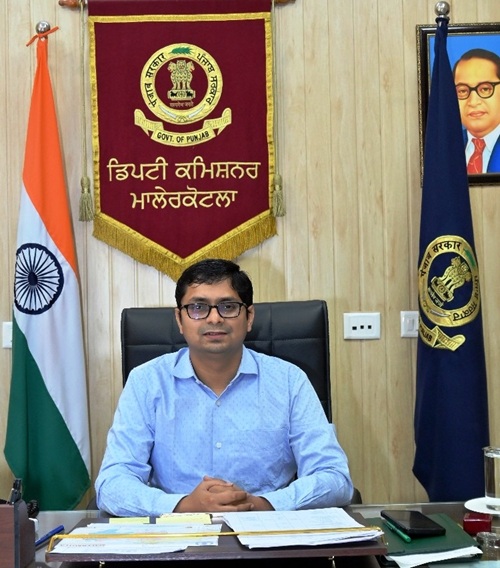 ਮਾਲੇਰਕੋਟਲਾ ਵਿੱਚ 10 ਨਵੰਬਰ ਤੋਂ ਸ਼ੁਰੂ ਹੋਵੇਗੀ ਪ੍ਰੀ-ਟੈਸਟ ਜਨਗਣਨਾ -ਡੀ.ਸੀ. ਵਿਰਾਜ ਐਸ. ਤਿੜਕੇ