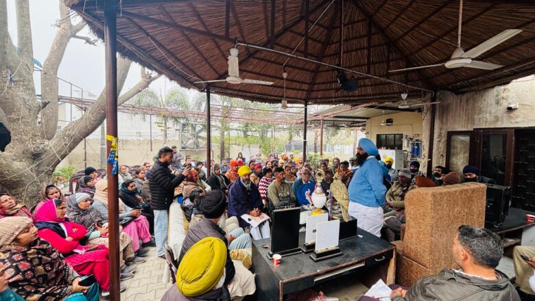 ਮਨਰੇਗਾ ਸਕੀਮ ਨੂੰ ਕਿਸੇ ਵੀ ਕੀਮਤ ’ਤੇ ਬੰਦ ਨਹੀਂ ਹੋਣ ਦਿੱਤਾ ਜਾਵੇਗਾ – ਜੈ ਕ੍ਰਿਸ਼ਨ ਸਿੰਘ ਰੌੜੀ