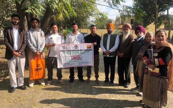 ਜ਼ਿਲ੍ਹਾ ਕਾਨੂੰਨੀ ਸੇਵਾਵਾਂ ਅਥਾਰਟੀ ਵੱਲੋਂ ਨਸ਼ਿਆਂ ਦੇ ਖ਼ਾਤਮੇ ਤੇ ਬਾਲ ਵਿਆਹ ਦੀ ਰੋਕਥਾਮ ਸਬੰਧੀ ਜਾਗਰੂਕਤਾ ਮੁਹਿੰਮ