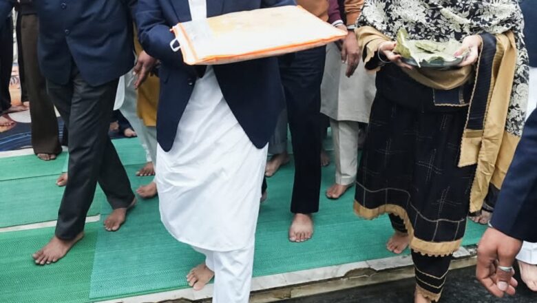 ਸ਼ਹੀਦੀ ਸਭਾ ਮੌਕੇ ਮੁੱਖ ਮੰਤਰੀ ਭਗਵੰਤ ਸਿੰਘ ਮਾਨ ਨੇ ਗੁਰਦੁਆਰਾ ਸ੍ਰੀ ਫ਼ਤਹਿਗੜ੍ਹ ਸਾਹਿਬ ਵਿਖੇ ਮੱਥਾ ਟੇਕਿਆ