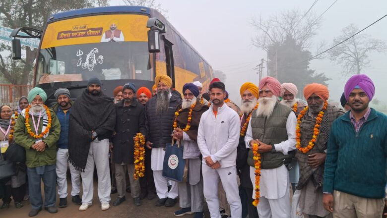 ਮੁੱਖ ਮੰਤਰੀ ਤੀਰਥ ਯਾਤਰਾ ਯੋਜਨਾ ਤਹਿਤ ਪਿੰਡ ਕਾਬਲਵਾਲਾ, ਮਿਸ਼ਰੀਵਾਲਾ ਅਤੇ ਔਲਖ ਤੋਂ ਬੱਸਾਂ ਰਵਾਨਾ